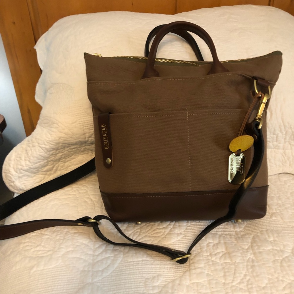 R. Riveter Otto Tote in French Roast